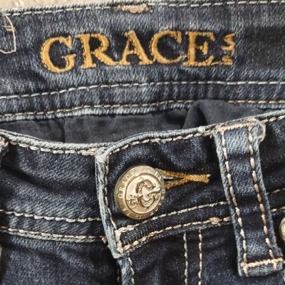 Grace Women's Blue Jeans - Picture 6 of 17